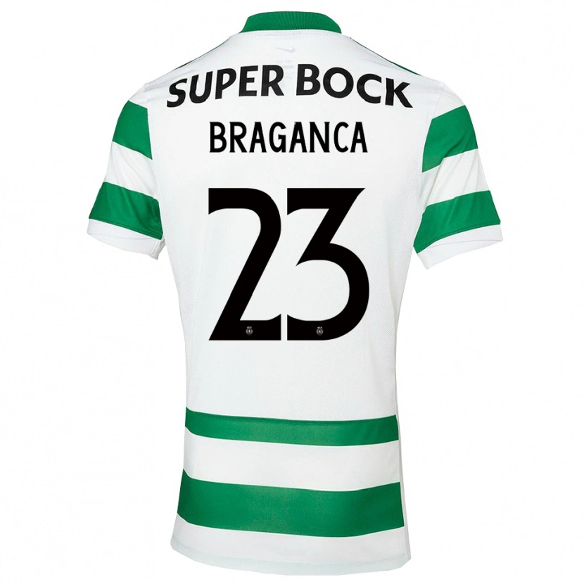 Danxen Bambino Maglia Daniel Bragança #23 Verde Bianco Kit Gara Home 2025/26 Maglietta