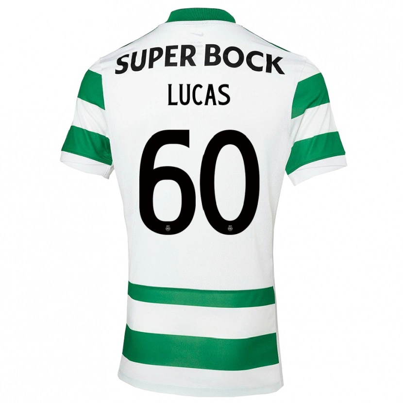 Danxen Bambino Maglia Rayan Lucas #60 Verde Bianco Kit Gara Home 2025/26 Maglietta