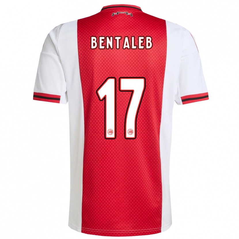 Danxen Bambino Maglia Marouane Bentaleb #17 Rosso Bianco Kit Gara Home 2025/26 Maglietta