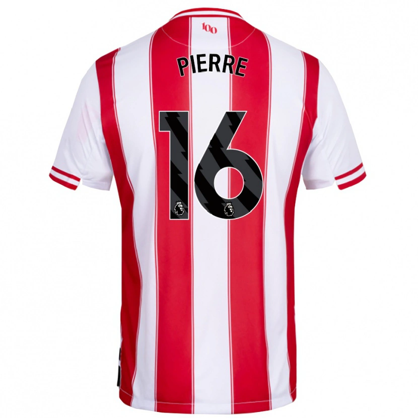 Danxen Bambino Maglia Kyrie Pierre #16 Rosso Bianco Kit Gara Home 2025/26 Maglietta