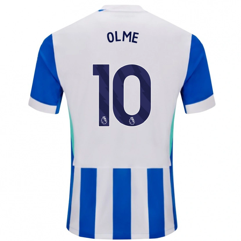 Danxen Bambino Maglia Julia Margareta Zigiotti Olme #10 Blu Bianco Kit Gara Home 2025/26 Maglietta