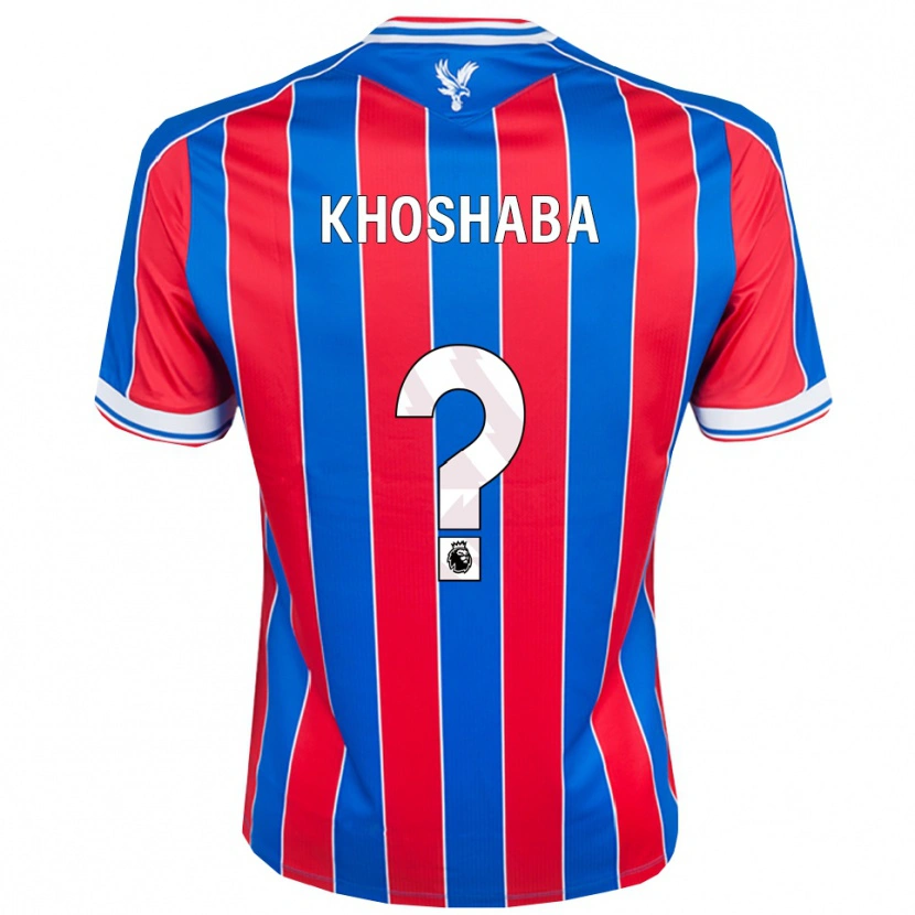 Danxen Bambino Maglia Joseph Khoshaba #0 Blu Rosso Bianco Kit Gara Home 2025/26 Maglietta