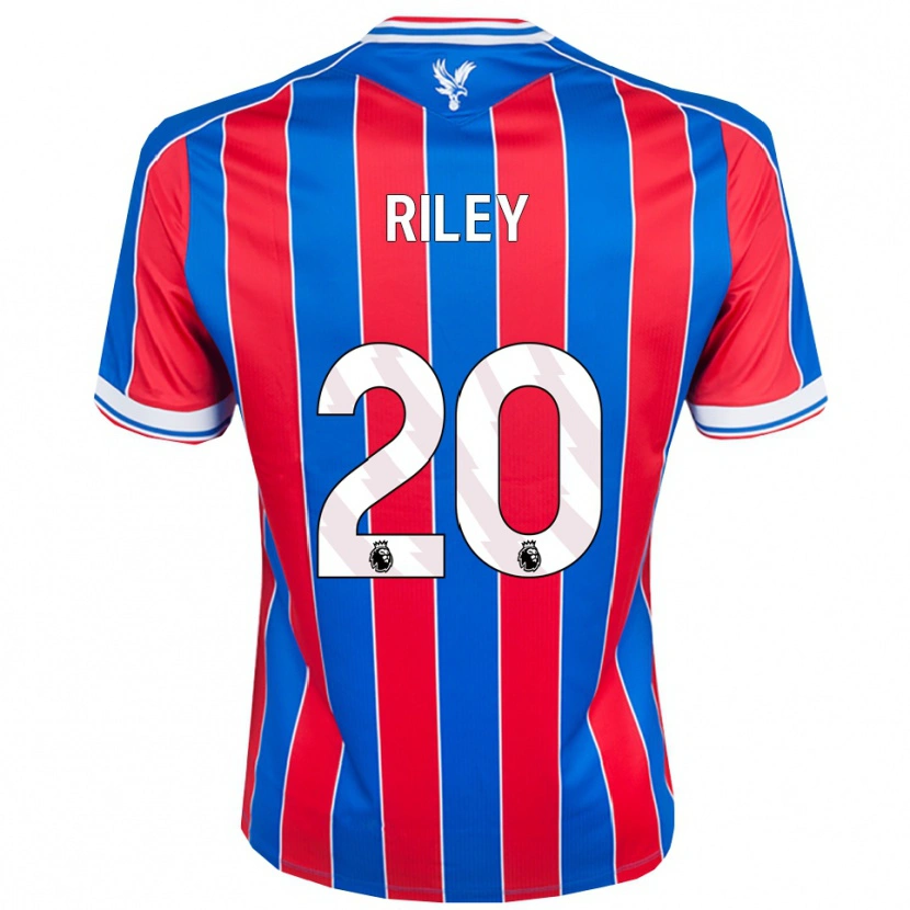 Danxen Bambino Maglia Indiah-Paige Riley #20 Blu Rosso Bianco Kit Gara Home 2025/26 Maglietta