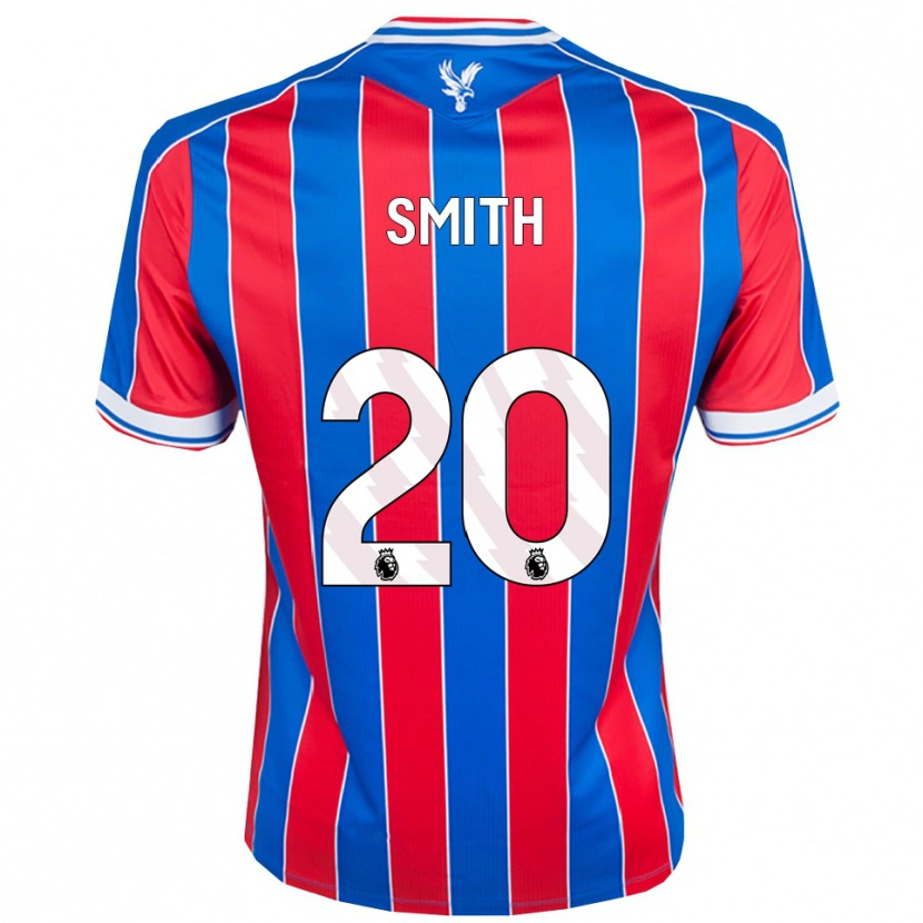Danxen Bambino Maglia Hope Smith #20 Blu Rosso Bianco Kit Gara Home 2025/26 Maglietta
