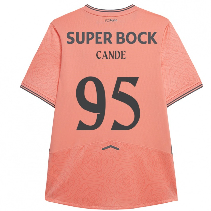 Danxen Bambino Maglia Anhá Cande #95 Rosa Navy Kit Gara Away 2025/26 Maglietta