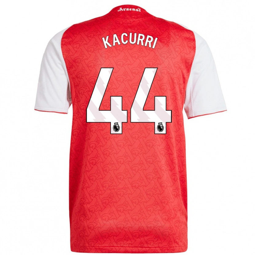 Danxen Uomo Maglia Maldini Kacurri #44 Rosso Bianco Kit Gara Home 2025/26 Maglietta