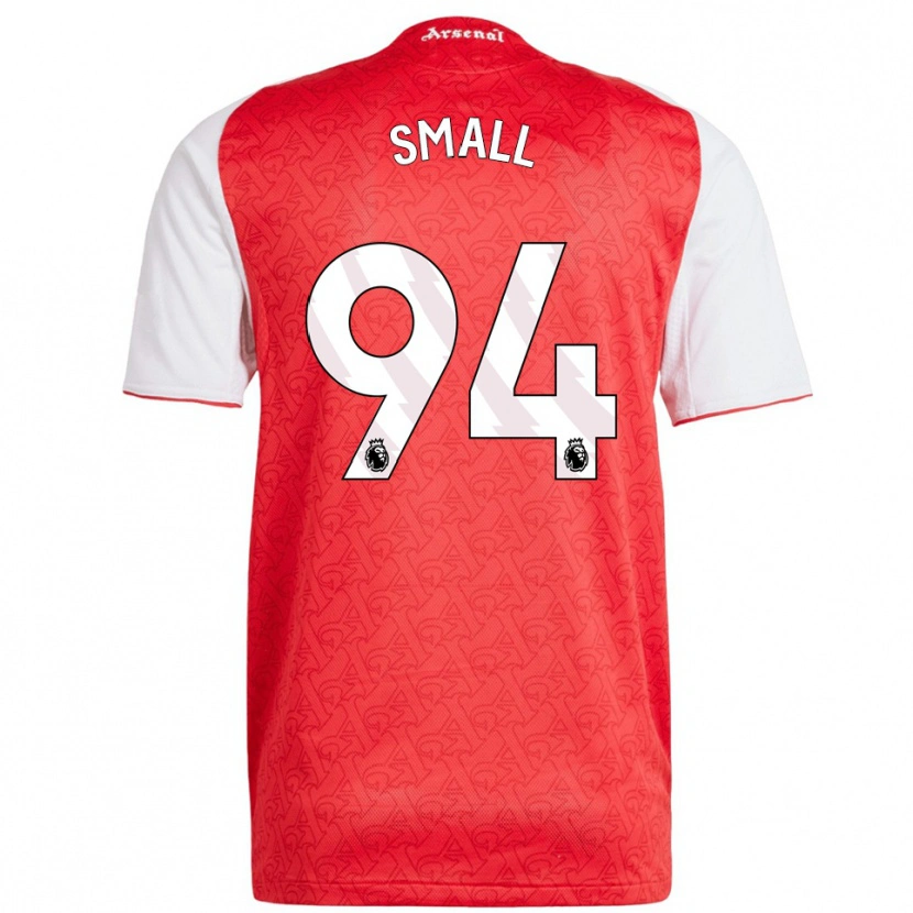 Danxen Uomo Maglia Coby Small #94 Rosso Bianco Kit Gara Home 2025/26 Maglietta