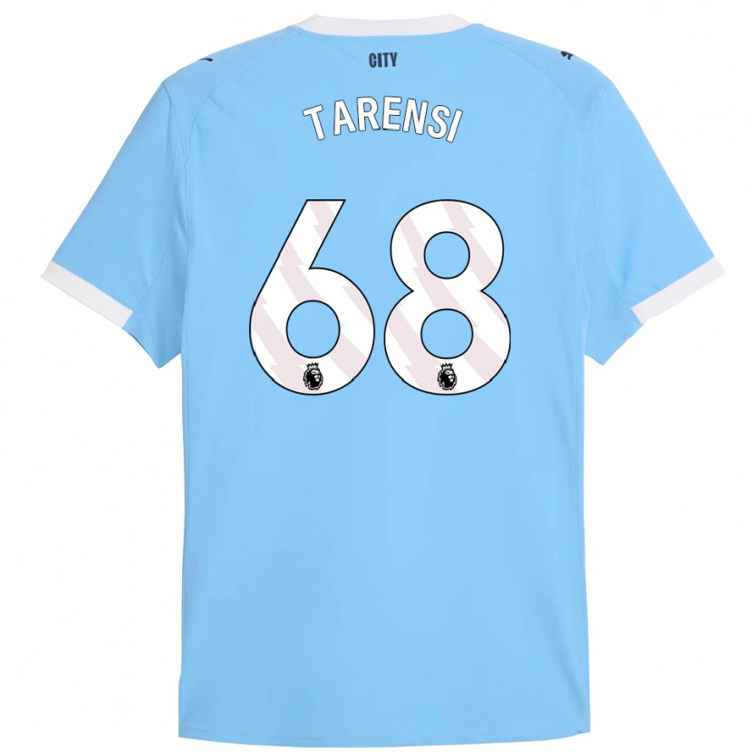 Danxen Uomo Maglia Oscar Tarensi #68 Azzurro Bianco Kit Gara Home 2025/26 Maglietta