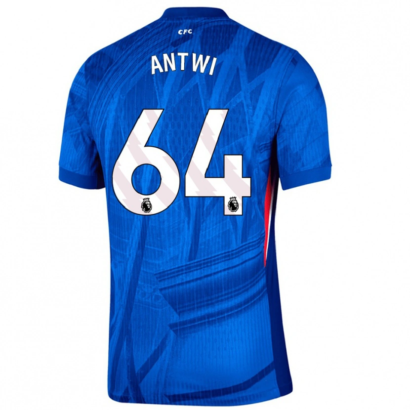 Danxen Uomo Maglia Genesis Antwi #64 Blu Bianco Kit Gara Home 2025/26 Maglietta