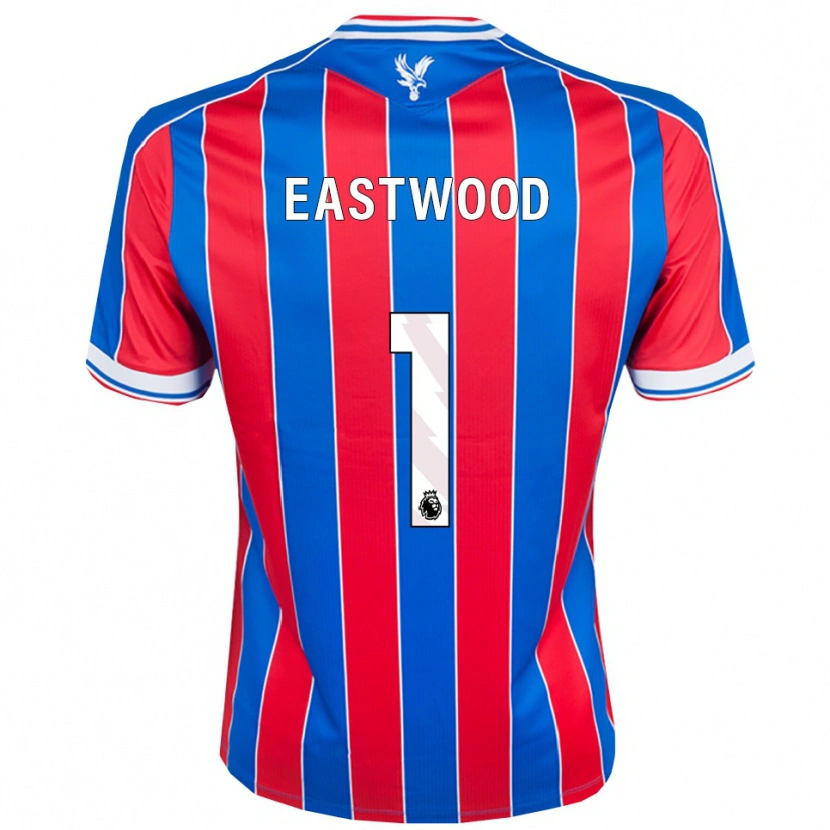 Danxen Uomo Maglia Billy Eastwood #1 Blu Rosso Bianco Kit Gara Home 2025/26 Maglietta