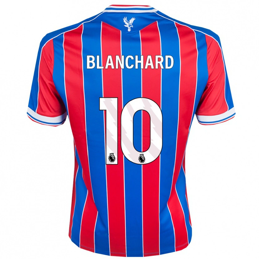 Danxen Uomo Maglia Annabel Blanchard #10 Blu Rosso Bianco Kit Gara Home 2025/26 Maglietta
