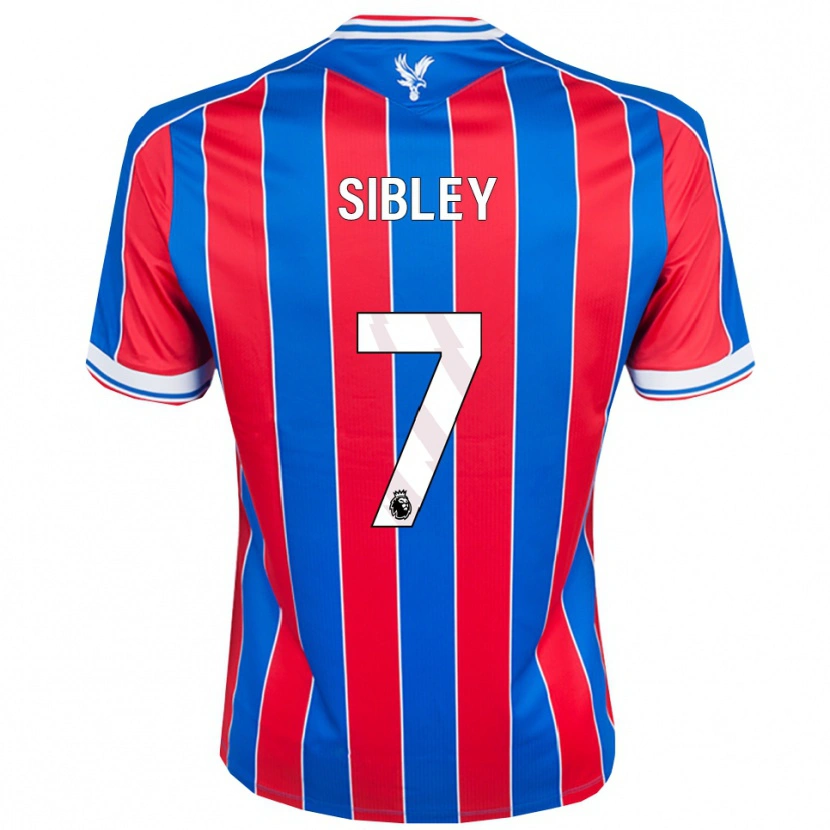 Danxen Uomo Maglia Isabella Sibley #7 Blu Rosso Bianco Kit Gara Home 2025/26 Maglietta