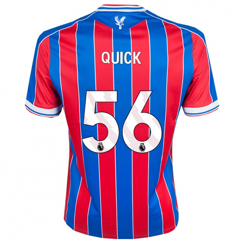 Danxen Uomo Maglia Daniel Quick #56 Blu Rosso Bianco Kit Gara Home 2025/26 Maglietta
