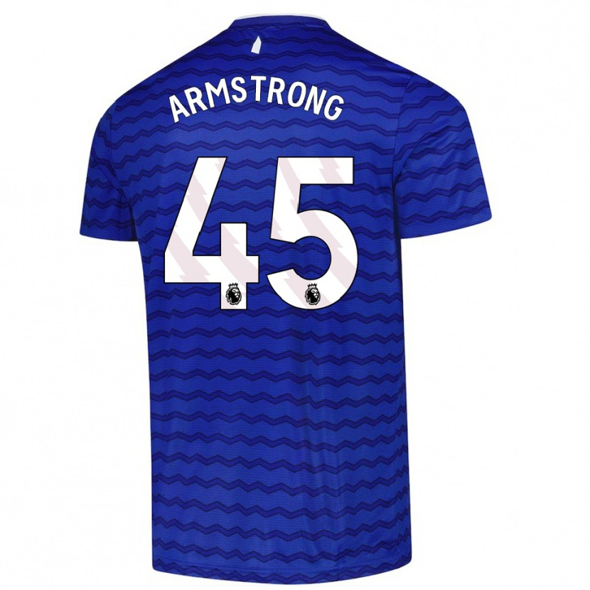 Danxen Uomo Maglia Harrison Armstrong #45 Blu Navy Kit Gara Home 2025/26 Maglietta
