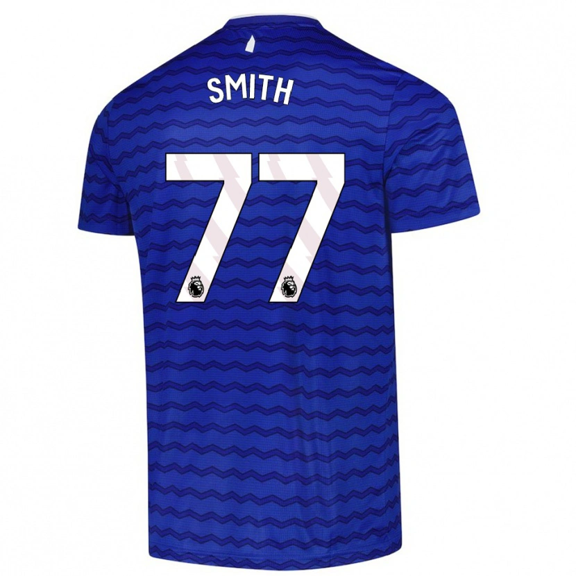 Danxen Uomo Maglia Odin Samuels-Smith #77 Blu Navy Kit Gara Home 2025/26 Maglietta
