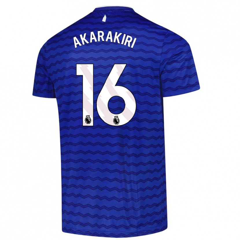 Danxen Uomo Maglia Demi Akarakiri #16 Blu Navy Kit Gara Home 2025/26 Maglietta