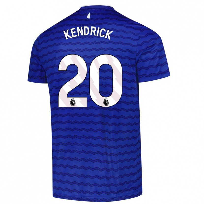 Danxen Uomo Maglia Levi Kendrick #20 Blu Navy Kit Gara Home 2025/26 Maglietta