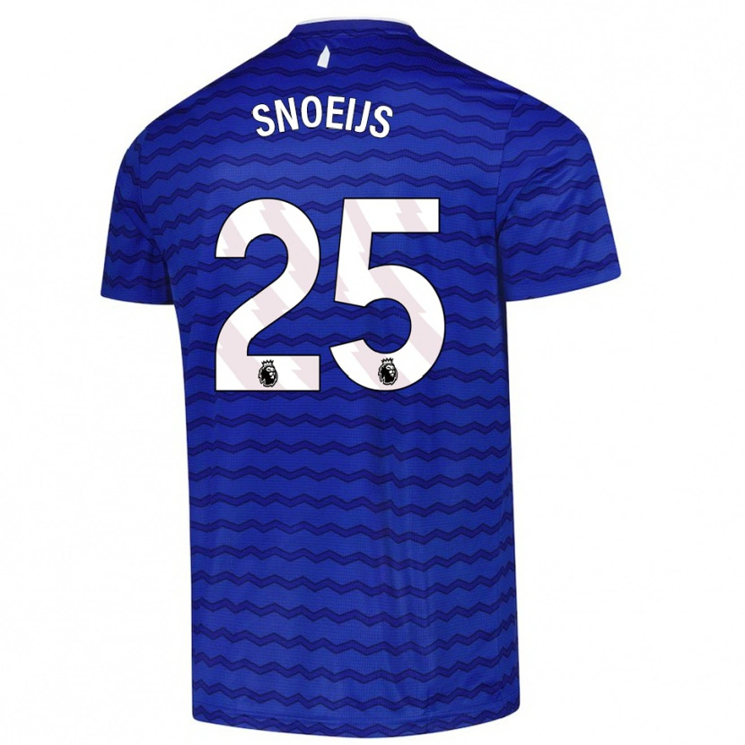Danxen Uomo Maglia Katja Snoeijs #25 Blu Navy Kit Gara Home 2025/26 Maglietta