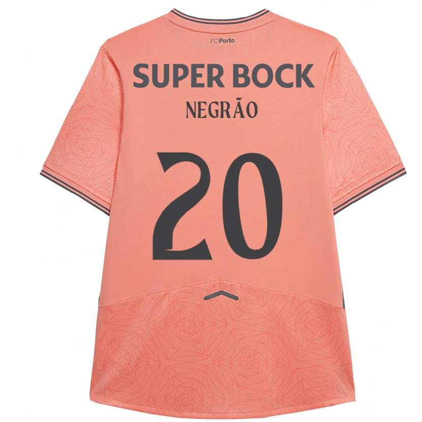 Danxen Uomo Maglia Maria Negrão #20 Rosa Navy Kit Gara Away 2025/26 Maglietta