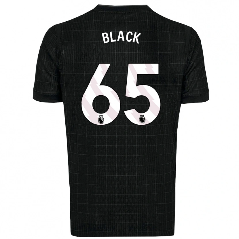 Danxen Uomo Maglia Leo Black #65 Nero Grigio Kit Gara Away 2025/26 Maglietta