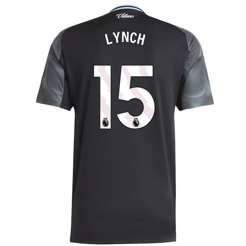 Danxen Uomo Maglia Luka Lynch #15 Nero Azzurro Kit Gara Away 2025/26 Maglietta