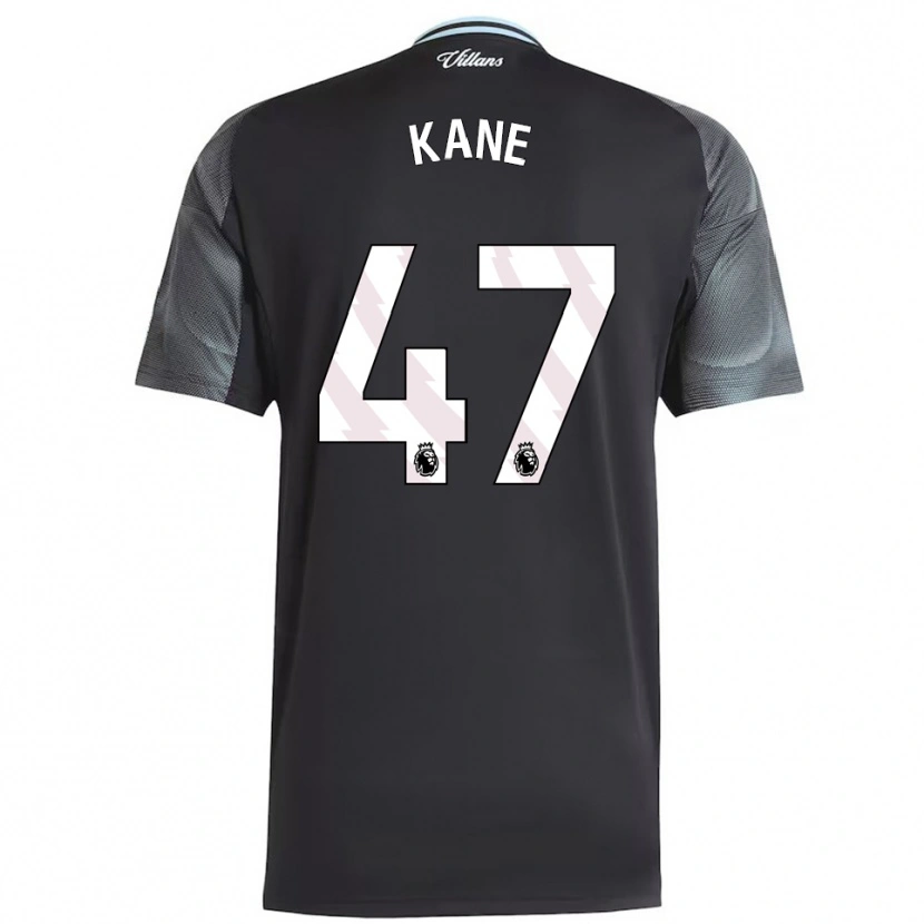 Danxen Uomo Maglia Kane Taylor #47 Nero Azzurro Kit Gara Away 2025/26 Maglietta