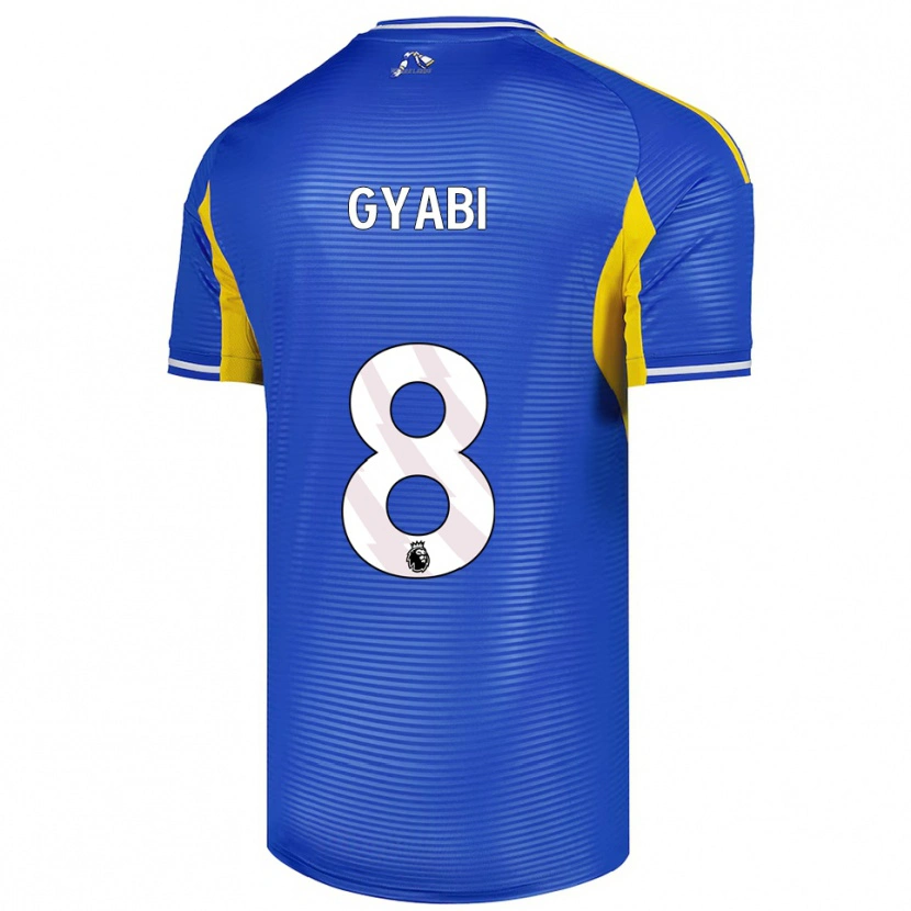 Danxen Uomo Maglia Darko Gyabi #8 Blu Giallo Kit Gara Away 2025/26 Maglietta