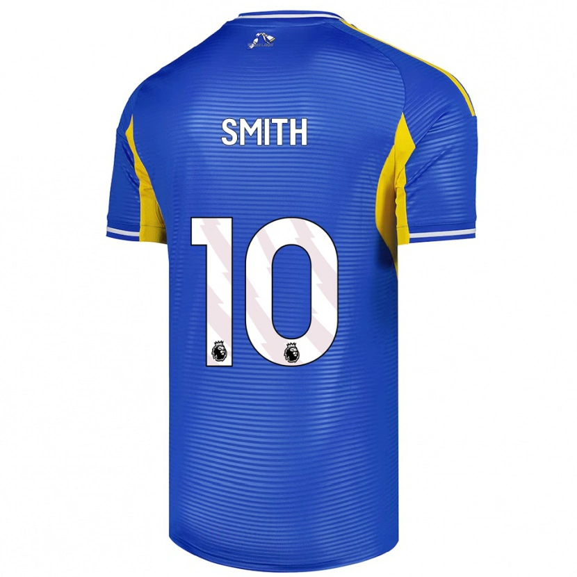 Danxen Uomo Maglia Kathryn Smith #10 Blu Giallo Kit Gara Away 2025/26 Maglietta