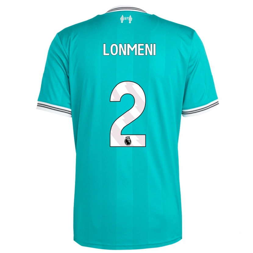 Danxen Uomo Maglia Scofield Lonmeni #2 Verde Bianco Kit Gara Third 2025/26 Maglietta