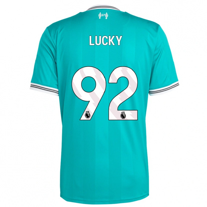 Danxen Uomo Maglia Wellity Lucky #92 Verde Bianco Kit Gara Third 2025/26 Maglietta