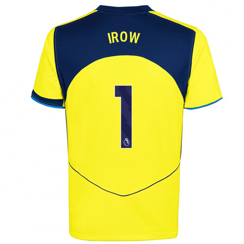 Danxen Uomo Maglia Blake Irow #1 Giallo Navy Kit Gara Third 2025/26 Maglietta