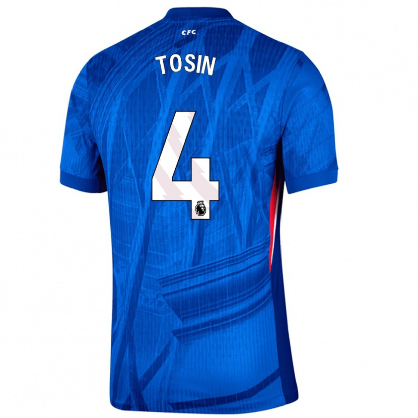 Danxen Donna Maglia Tosin Adarabioyo #4 Blu Bianco Kit Gara Home 2025/26 Maglietta