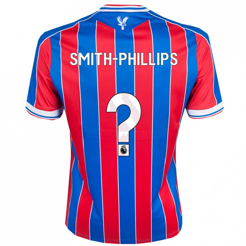 Danxen Donna Maglia Kairo Smith-Phillips #0 Blu Rosso Bianco Kit Gara Home 2025/26 Maglietta