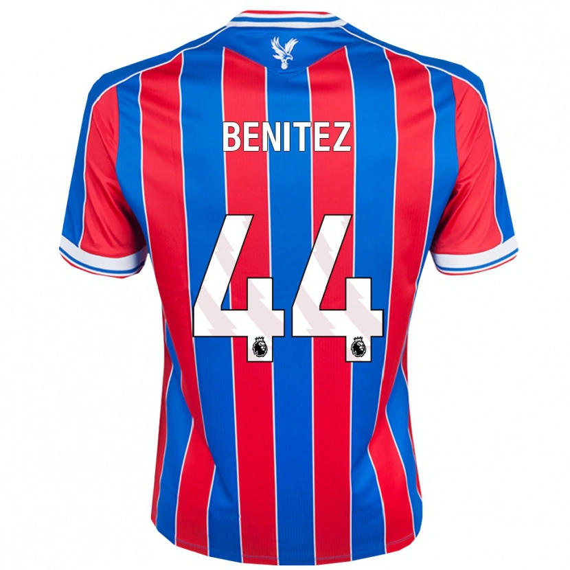 Danxen Donna Maglia Walter Benítez #44 Blu Rosso Bianco Kit Gara Home 2025/26 Maglietta