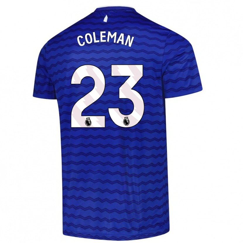 Danxen Donna Maglia Séamus Coleman #23 Blu Navy Kit Gara Home 2025/26 Maglietta