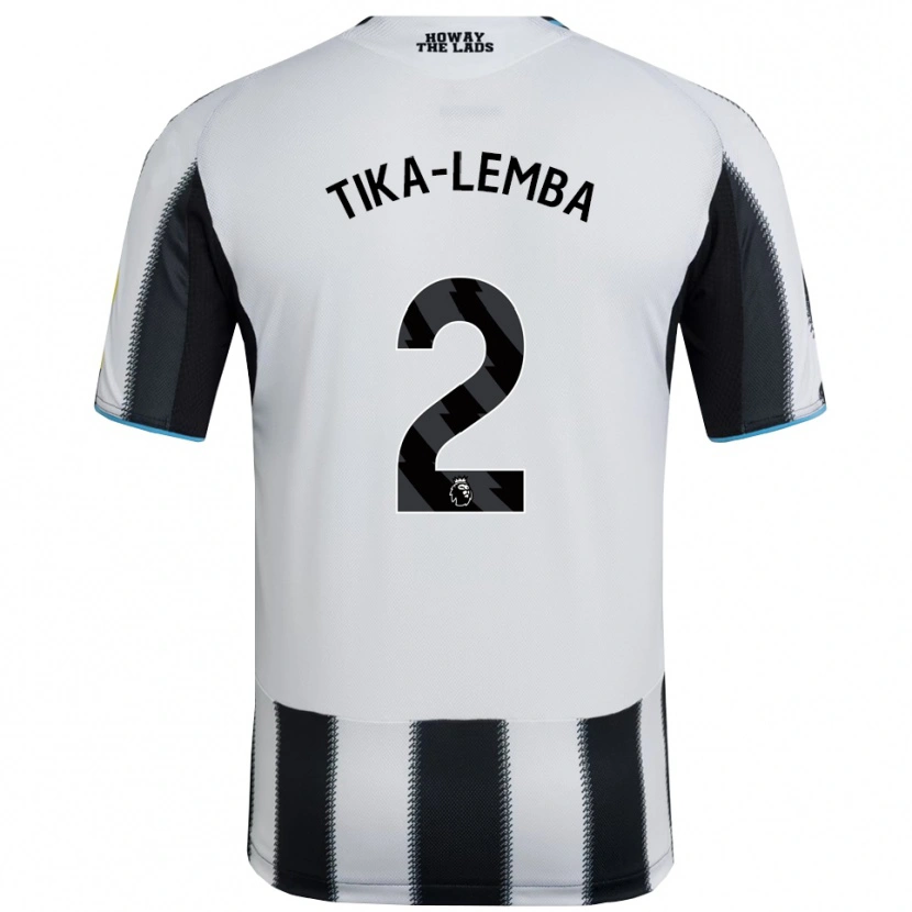 Danxen Donna Maglia Ezra Tika-Lemba #2 Nero Bianco Kit Gara Home 2025/26 Maglietta