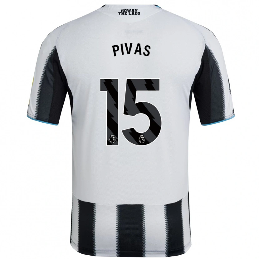 Danxen Donna Maglia Miodrag Pivas #15 Nero Bianco Kit Gara Home 2025/26 Maglietta