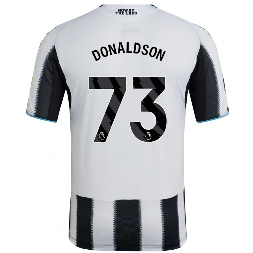 Danxen Donna Maglia Josh Donaldson #73 Nero Bianco Kit Gara Home 2025/26 Maglietta