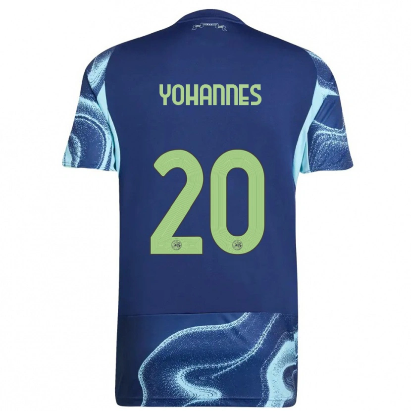 Danxen Donna Maglia Lily Yohannes #20 Navy Azzurro Kit Gara Away 2025/26 Maglietta