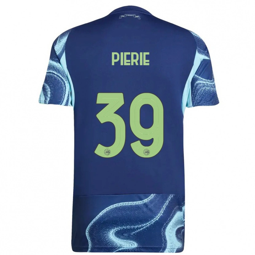 Danxen Donna Maglia Kik Pierie #39 Navy Azzurro Kit Gara Away 2025/26 Maglietta