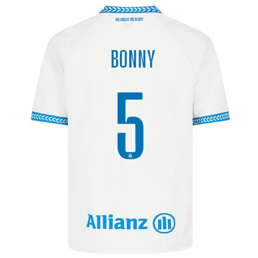 Danxen Donna Maglia Chionne Bonny #5 Blu Bianco Kit Gara Away 2025/26 Maglietta