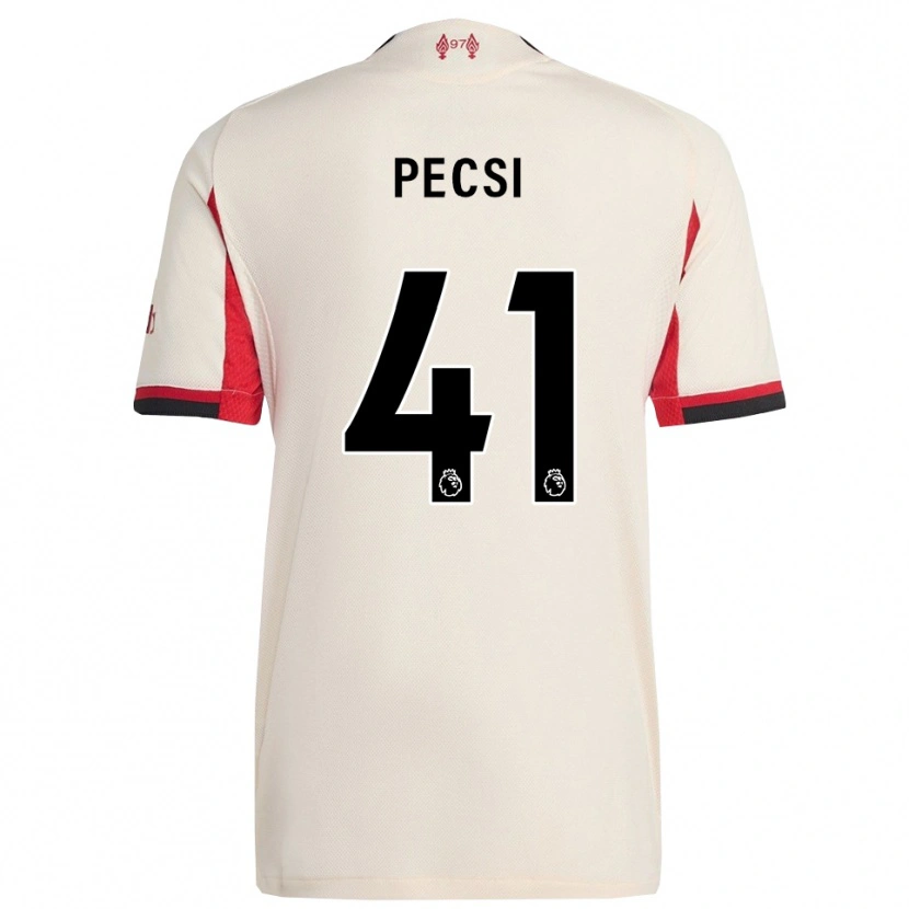 Danxen Donna Maglia Ármin Pécsi #41 Bianco Nero Kit Gara Away 2025/26 Maglietta