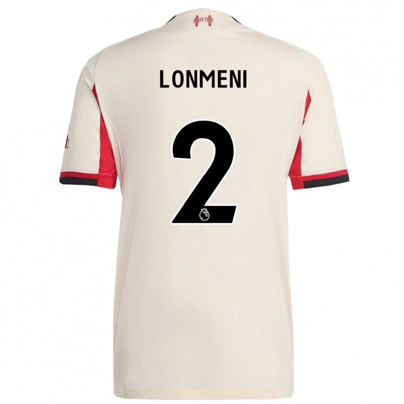 Danxen Donna Maglia Scofield Lonmeni #2 Bianco Nero Kit Gara Away 2025/26 Maglietta