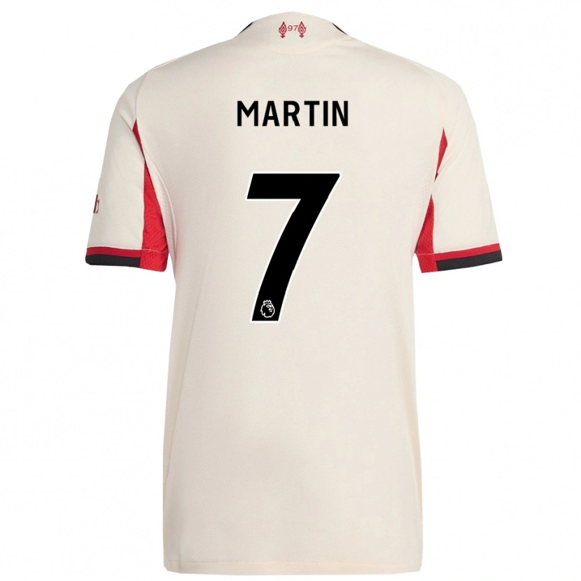 Danxen Donna Maglia Tyler Martin #7 Bianco Nero Kit Gara Away 2025/26 Maglietta