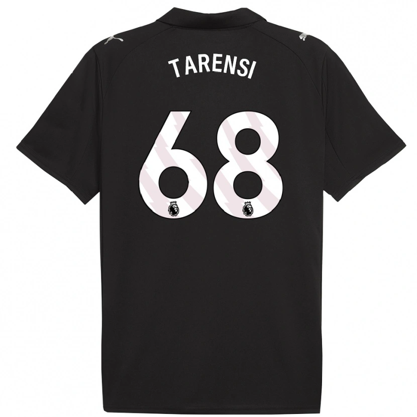 Danxen Donna Maglia Oscar Tarensi #68 Nero Bianco Kit Gara Away 2025/26 Maglietta