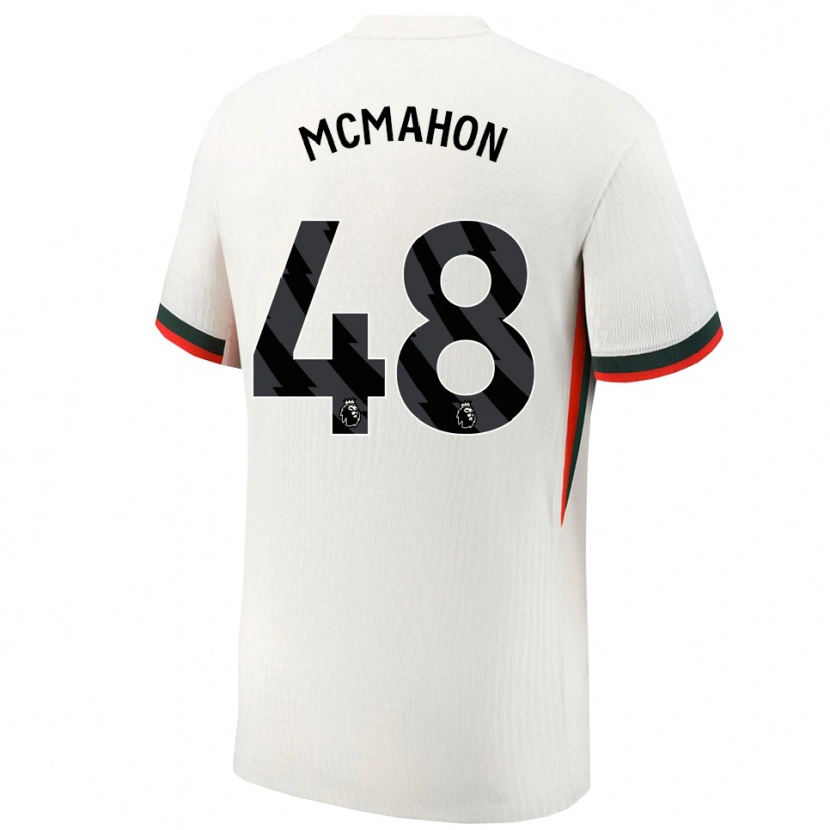 Danxen Donna Maglia Harrison Mcmahon #48 Bianco Verde Kit Gara Away 2025/26 Maglietta