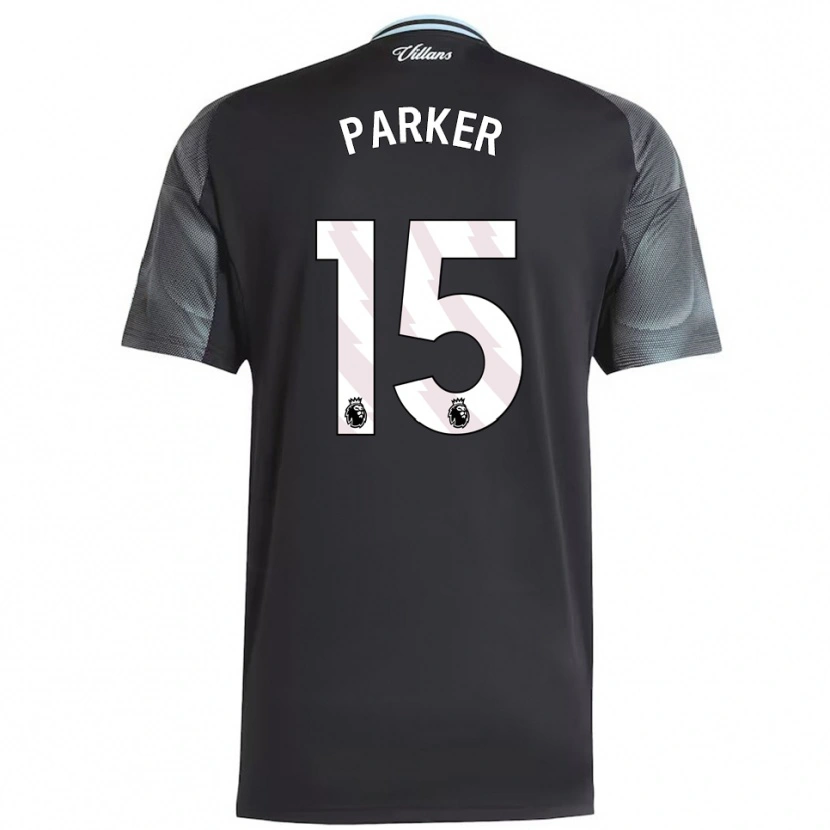 Danxen Donna Maglia Lucy Parker #15 Nero Azzurro Kit Gara Away 2025/26 Maglietta
