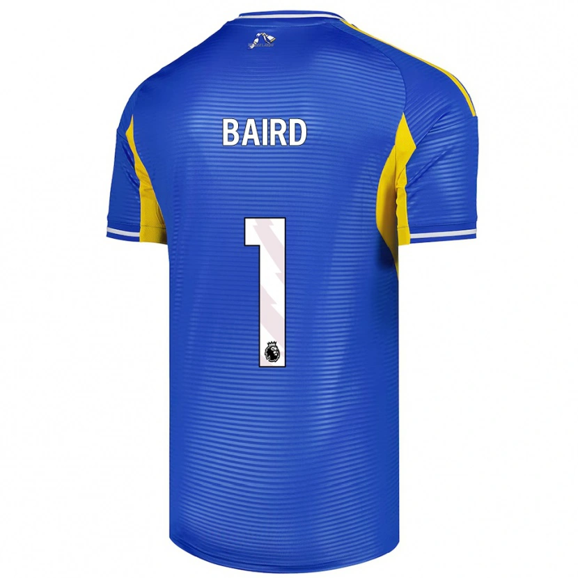 Danxen Donna Maglia Alex Baird #1 Blu Giallo Kit Gara Away 2025/26 Maglietta