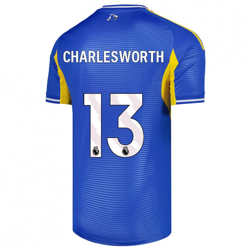 Danxen Donna Maglia Millie Robshaw-Charlesworth #13 Blu Giallo Kit Gara Away 2025/26 Maglietta