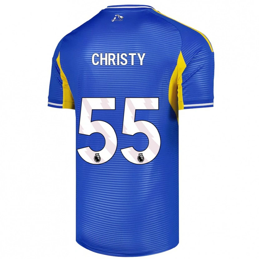Danxen Donna Maglia Harry Christy #55 Blu Giallo Kit Gara Away 2025/26 Maglietta